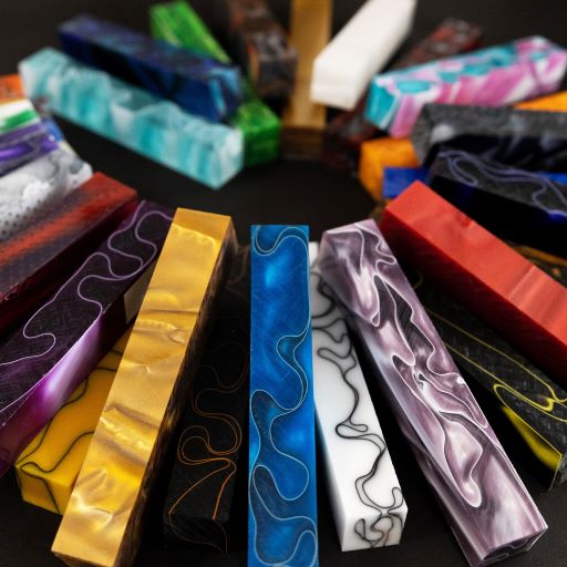 Acrylic pen blanks